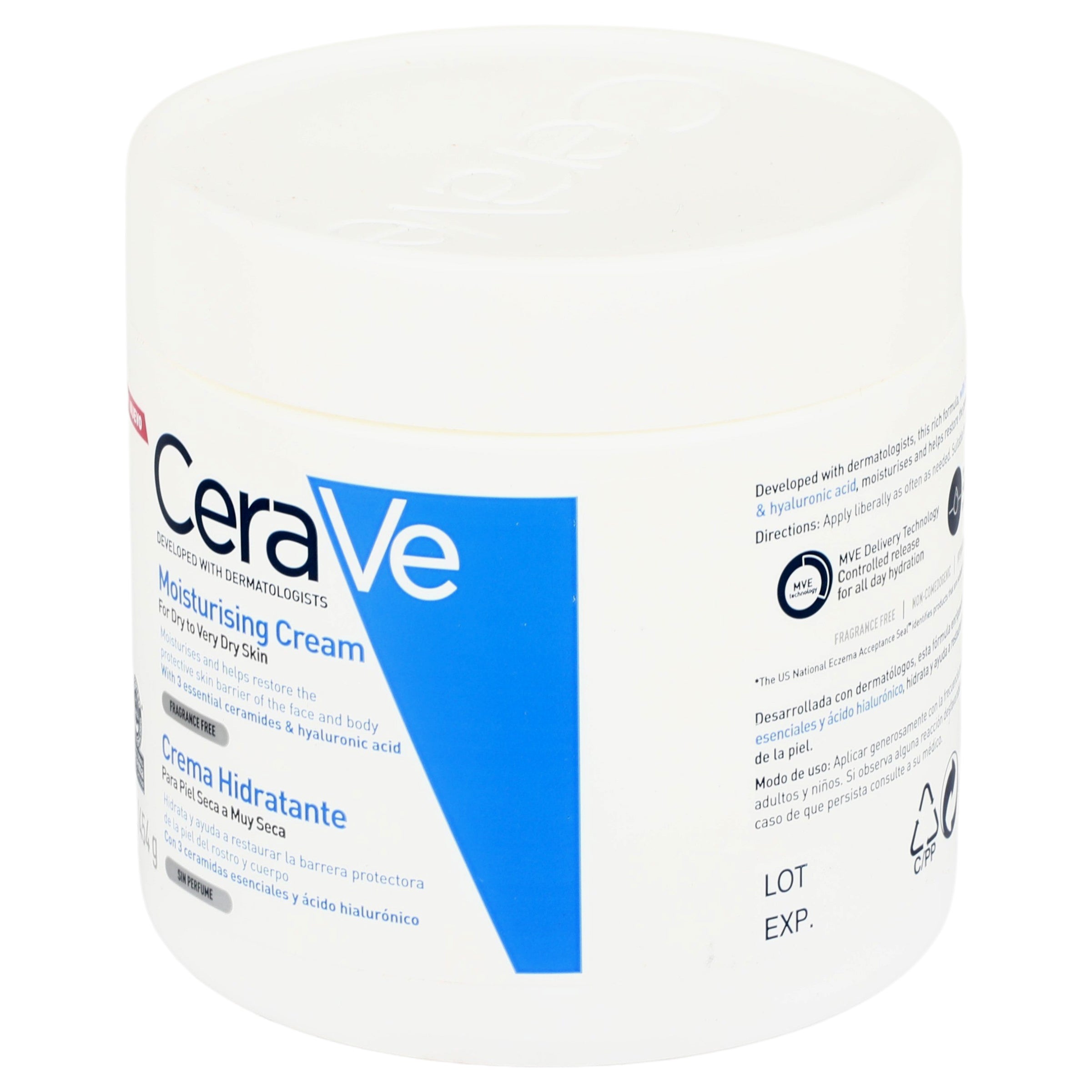 Cerave Crema Hidratante Piel Seca 454 G 3 - 3337875597388