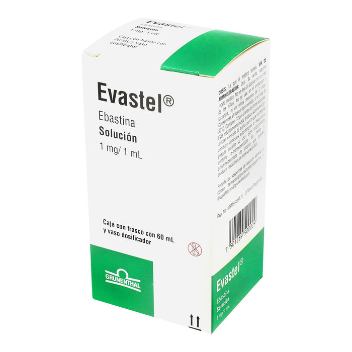 Evastel Solución 1Mg/Ml 60Ml (Ebastina) - WeCare Pharma