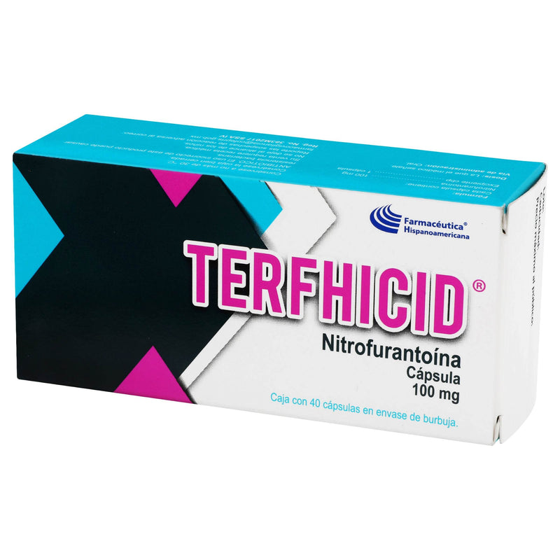 Terfhicid (Nitrofurantoina) Capsulas 100Mg Con 40 - WeCare Pharma