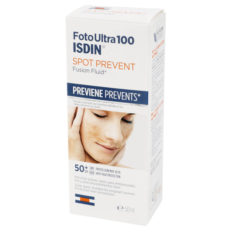 Isdin Foto Ultra100 Spot Prevent Fusion Fluid Fps50 50Ml - WeCare Pharma