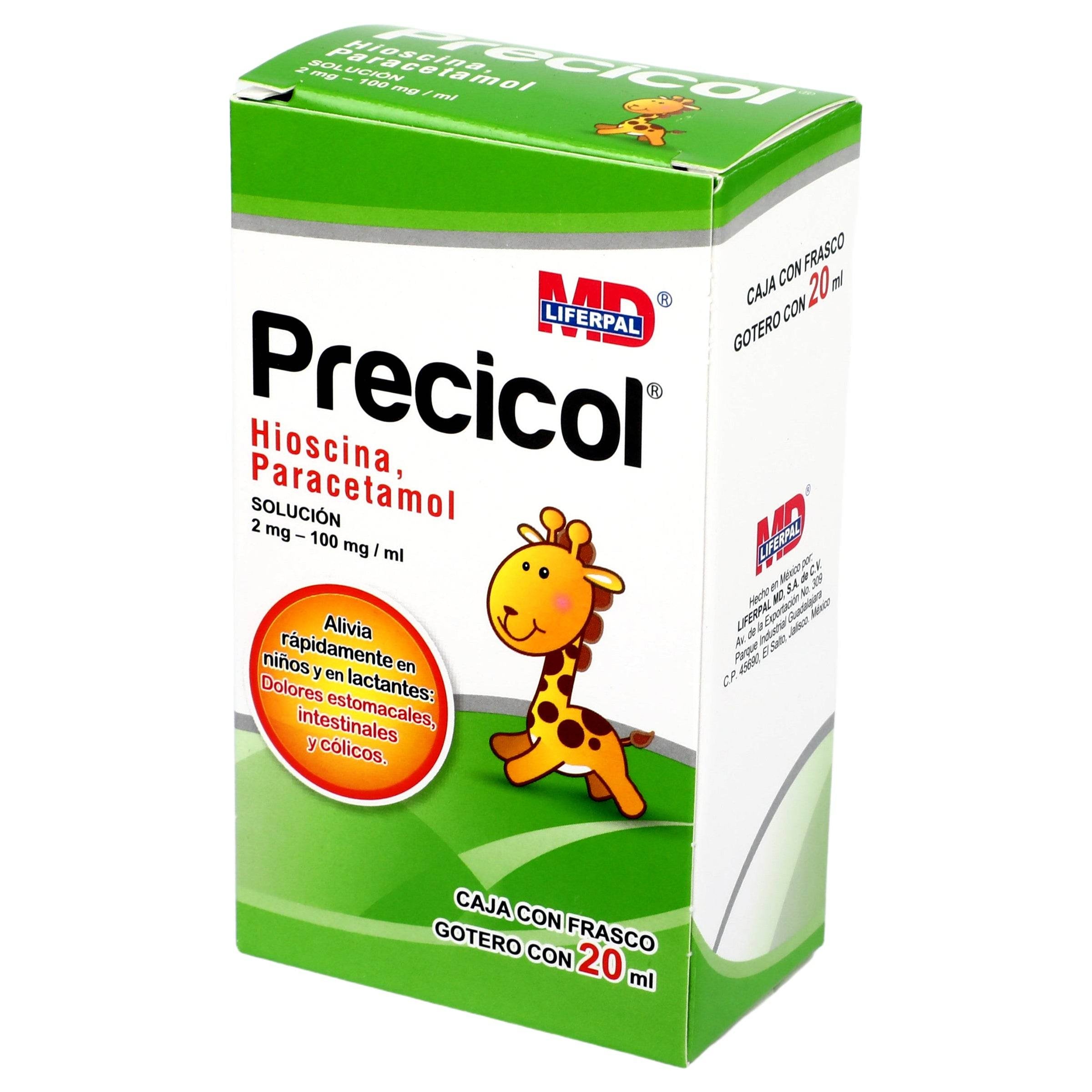 Precicol Precicol Gotas Gotas 2Mg/100Mg/Ml 20Ml (Hioscina/Paracetamol) — WeCare ...