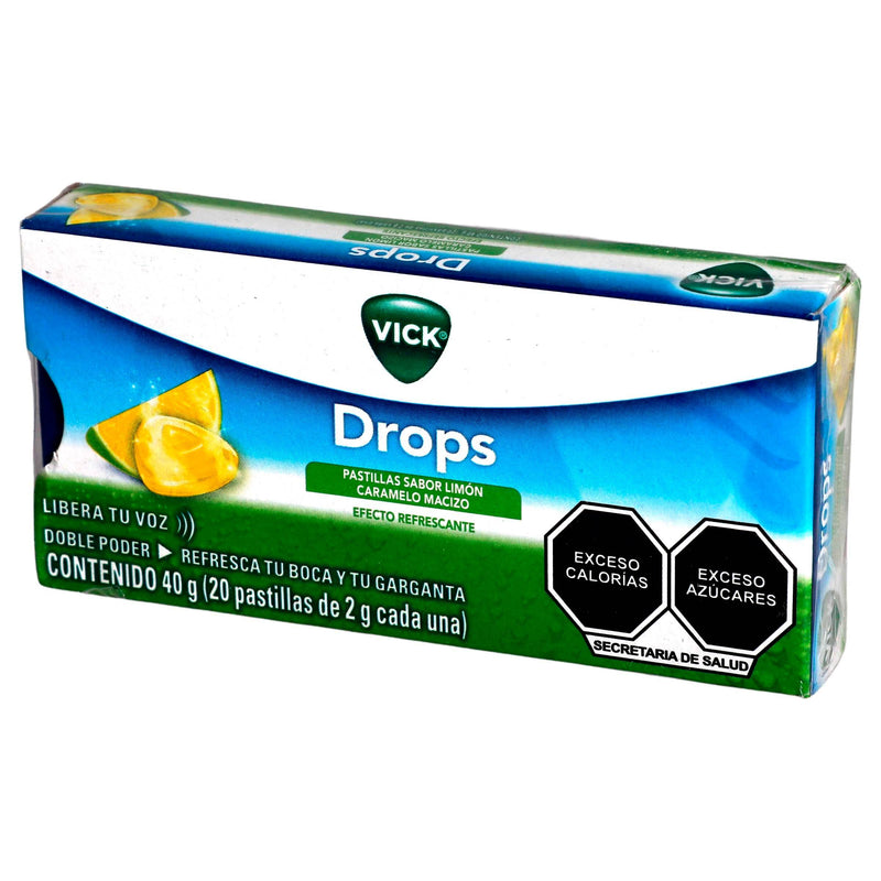 Vick Drops Pastillas 2G Con 20 Limon - WeCare Pharma