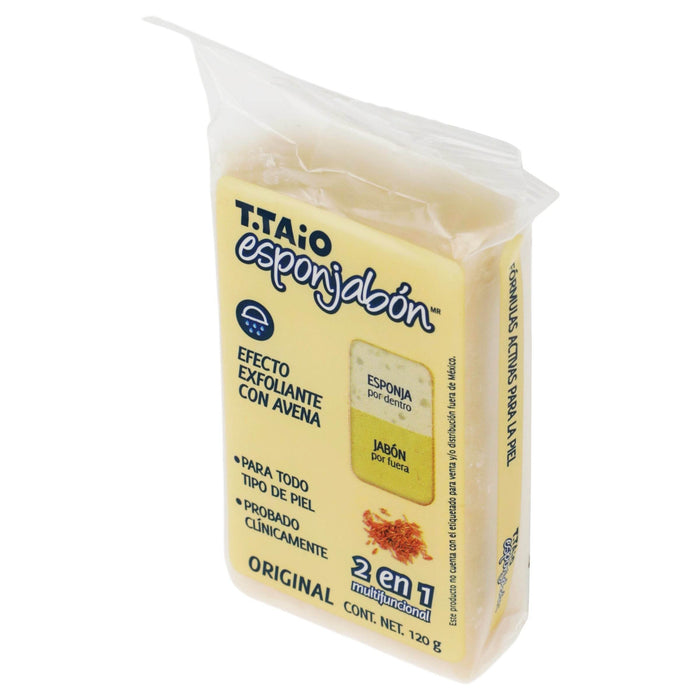 Esponjabon Exfoliante Avena 2En1 120G - WeCare Pharma