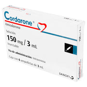 Cordarone 150Mg/3Ml Con 6 Ampulas (Amiodarona) - WeCare Pharma