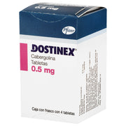 Dostinex 0.5Mg Con 4 Tabletas (Cabergolina) - WeCare Pharma