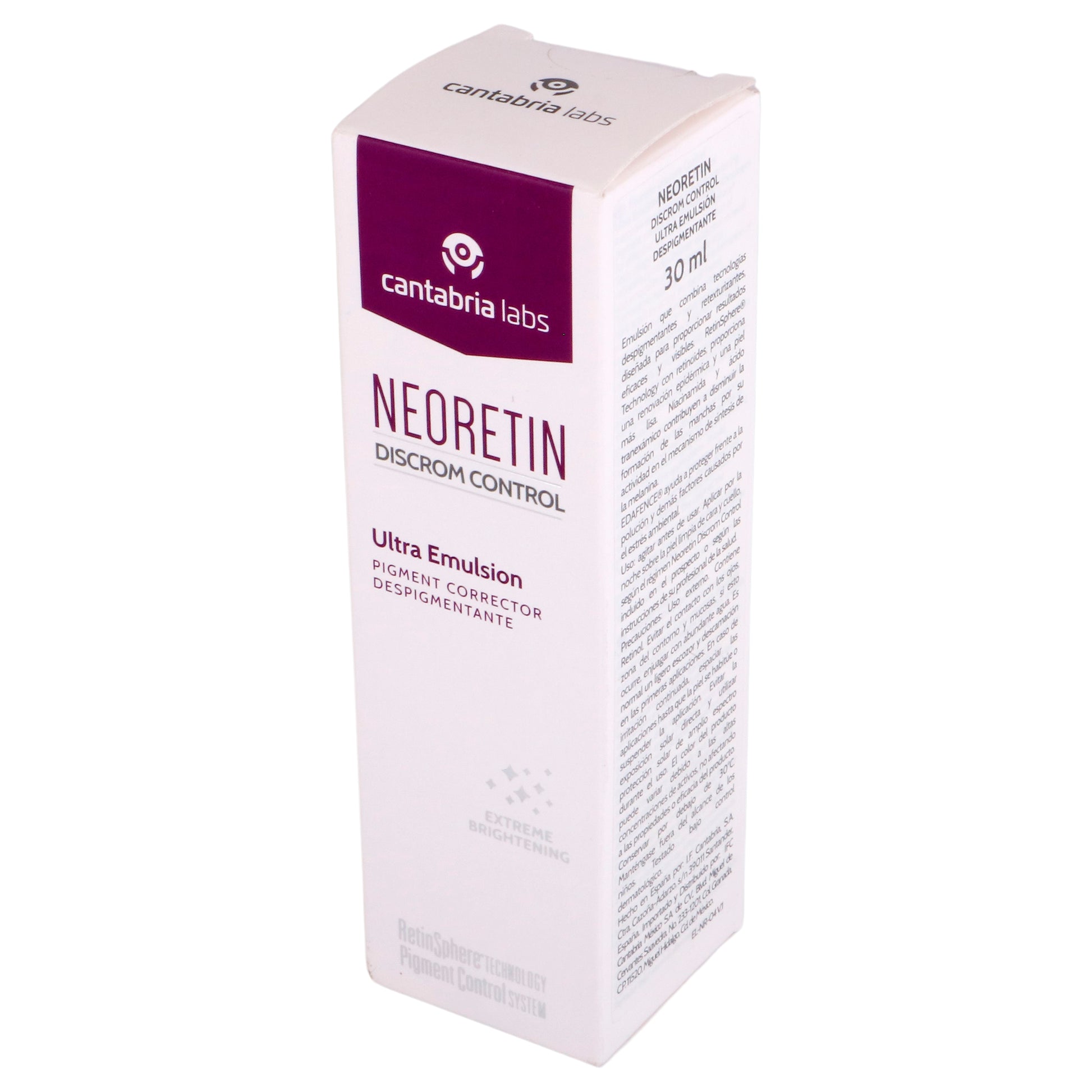 Cantabria Neoretin Dc Ultra Emulsión Despigmentante 30Ml 4 - 8470001894342