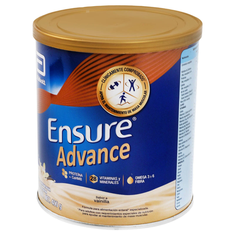 Ensure Advance Polvo 400G Vainilla (Suplemento Alimenticio) - WeCare Pharma
