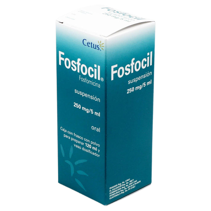 Fosfocil Suspensión 250Mg/5Ml 120Ml (Fosfomicina) - WeCare Pharma