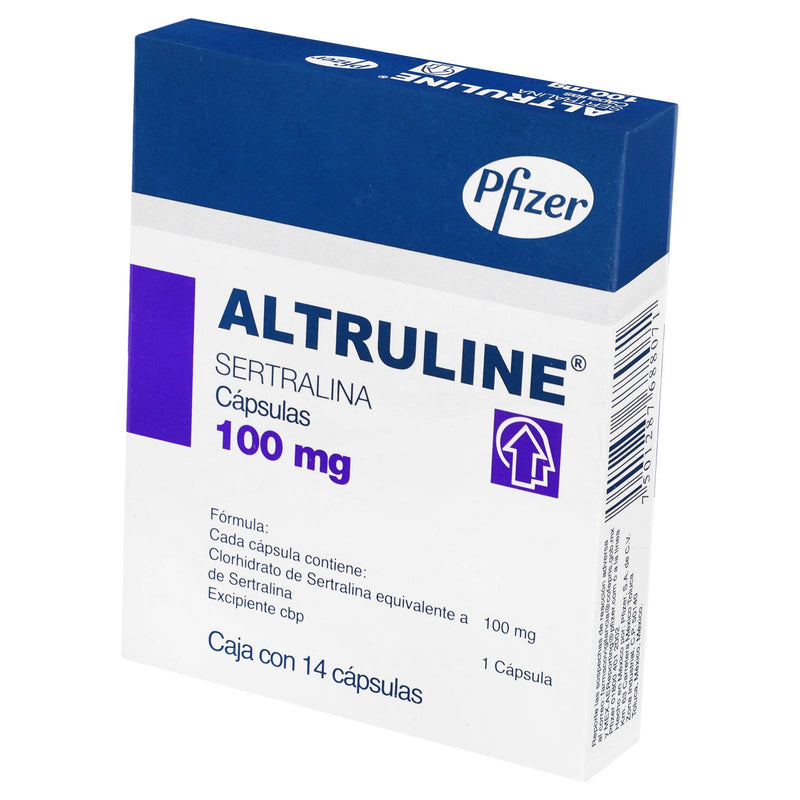 Altruline 100Mg Con 14 Capsulas (Sertralina) - WeCare Pharma