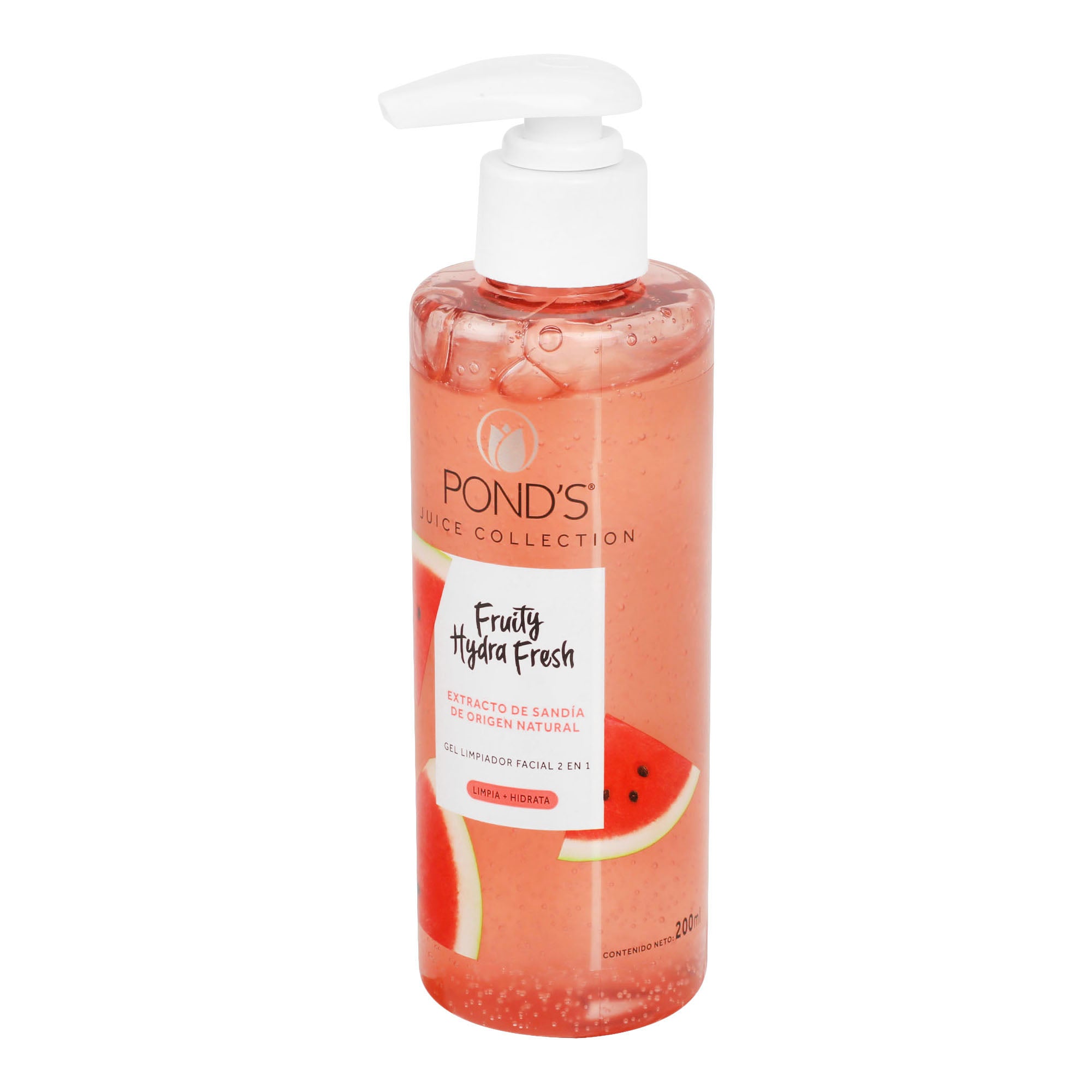 Ponds Gel Limpiador Facial 2En1 Sandia 200Ml 3 - 7506306217669