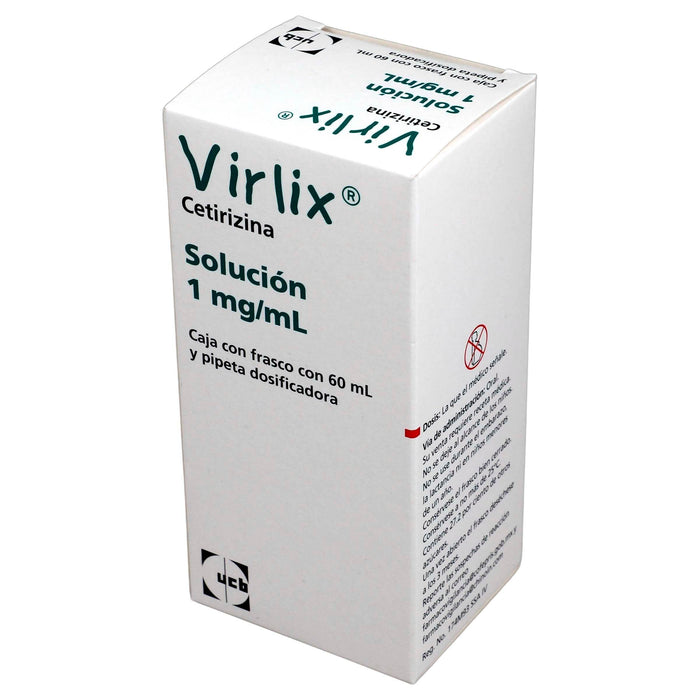 Virlix Infantil Solución 1Mg/Ml 60Ml (Cetirizina) - WeCare Pharma