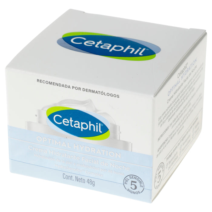 Cetaphil Optimal Hydration Crema De Noche 48G 4 - 3499320011617