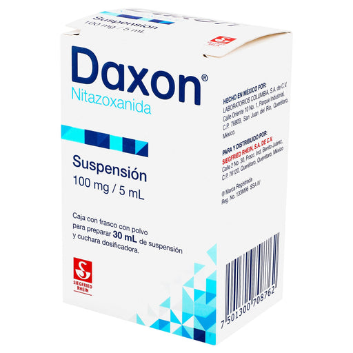 Daxon Suspensión 100Mg/5Ml 30Ml (Nitazoxanida) - WeCare Pharma