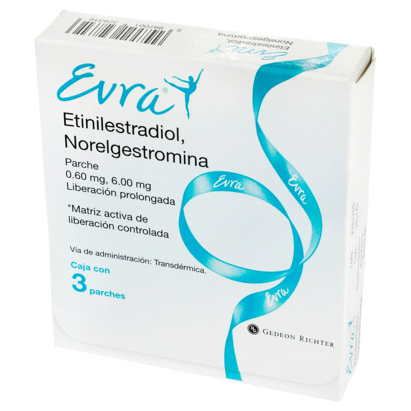 Evra Parche 0.60Mg/6Mg Con 3 (Etinilestradiol/Norelgestromina) - WeCare Pharma