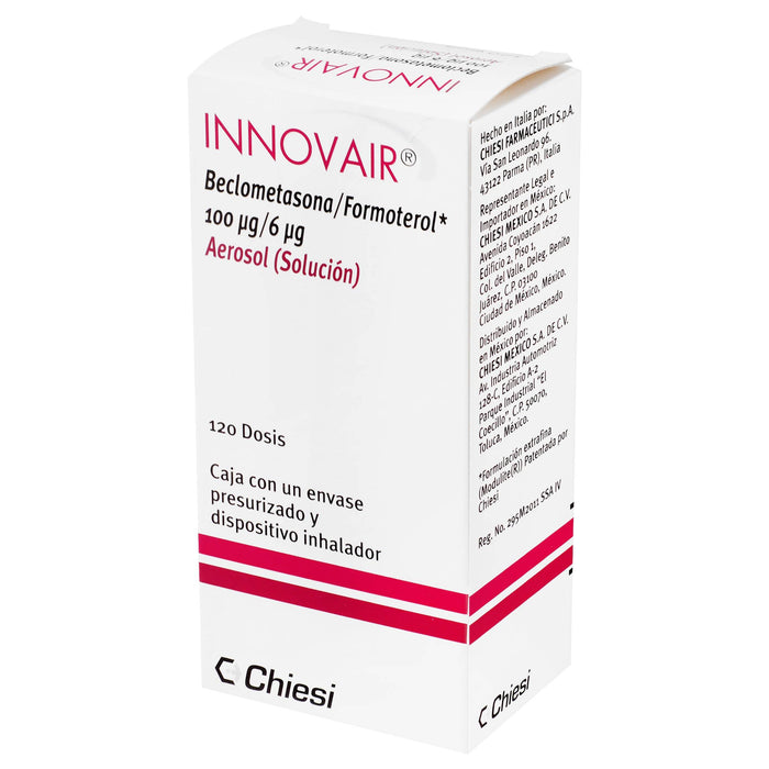 Innovair Aerosol 1.724Mg/0.103Mg 120D (Beclometasona/Formoterol) - WeCare Pharma