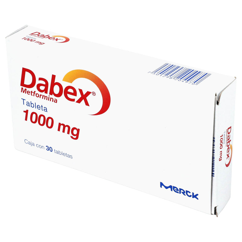 Dabex 1000Mg Con 30 Tabletas (Metformina) - WeCare Pharma