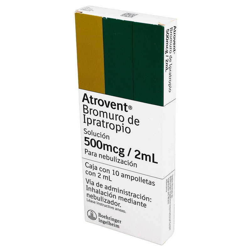 Atrovent 500Mcg/2Ml Con 10 Ampulas (Bromuro De Ipatropio) - WeCare Pharma