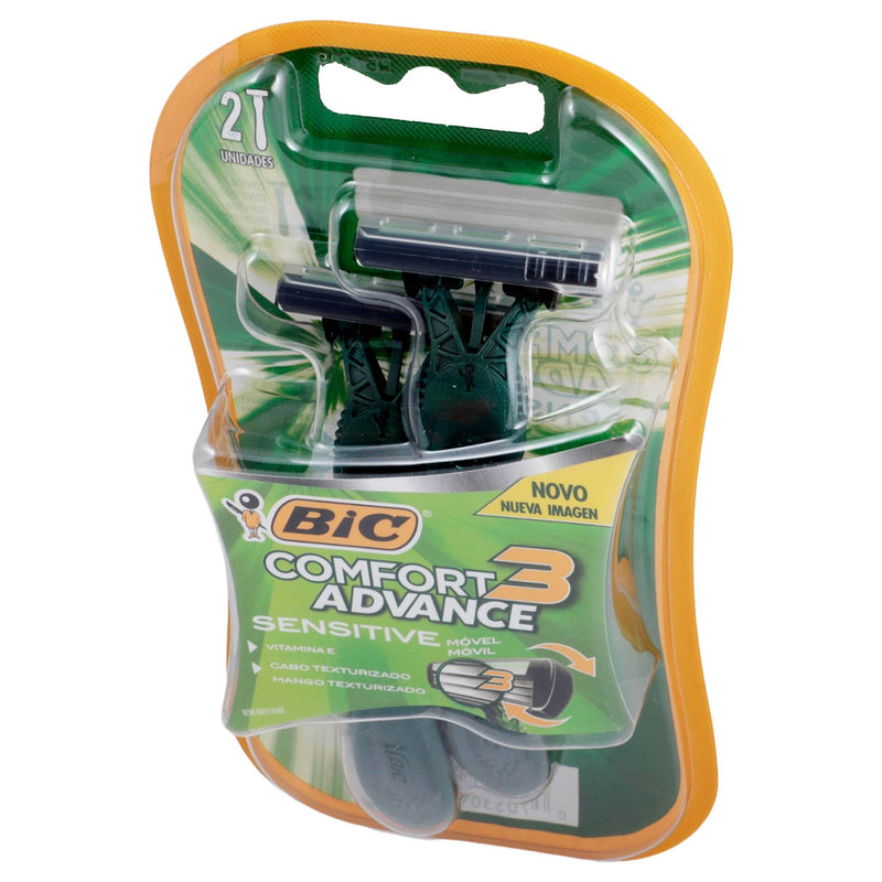 Rastrillo Bic Comfort 3 Action Con 2 - WeCare Pharma
