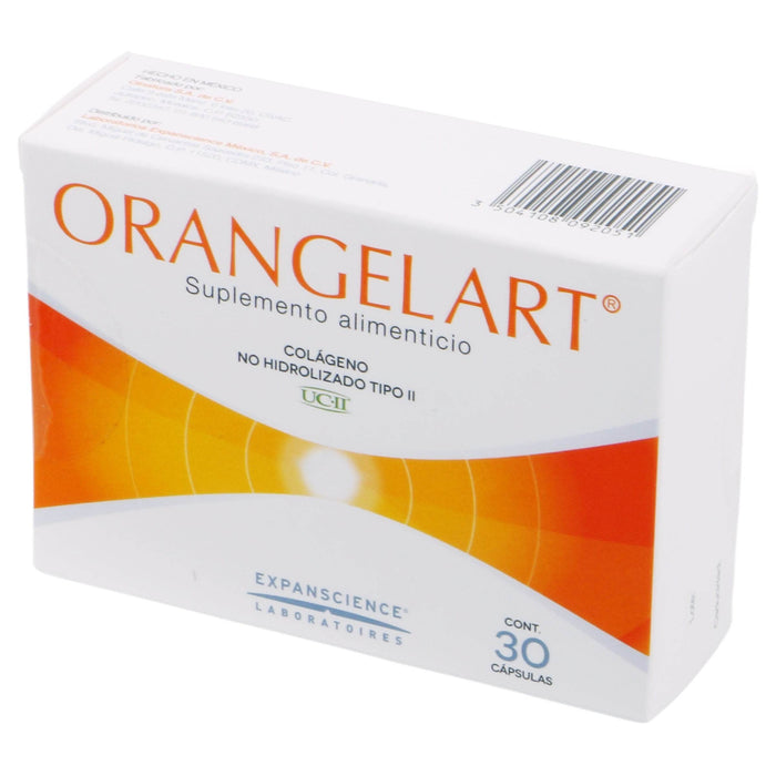 Orangelart 200Mg Con 30 Capsulas (Colageno No Hidrolizado Tipo Ii) - WeCare Pharma