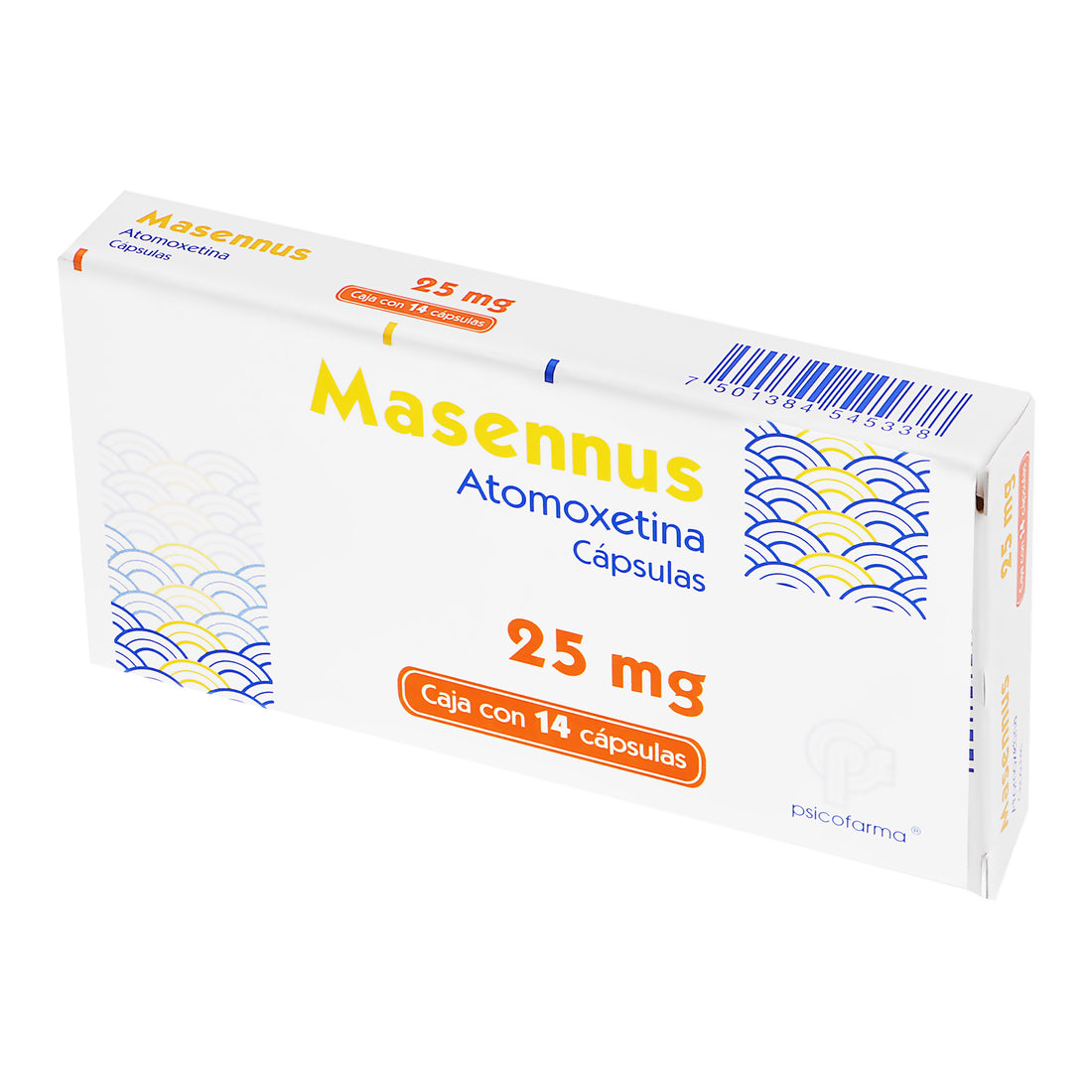 Masennus 25Mg Con 14 Capsulas (Atomoxetina) 3 - 7501384545338