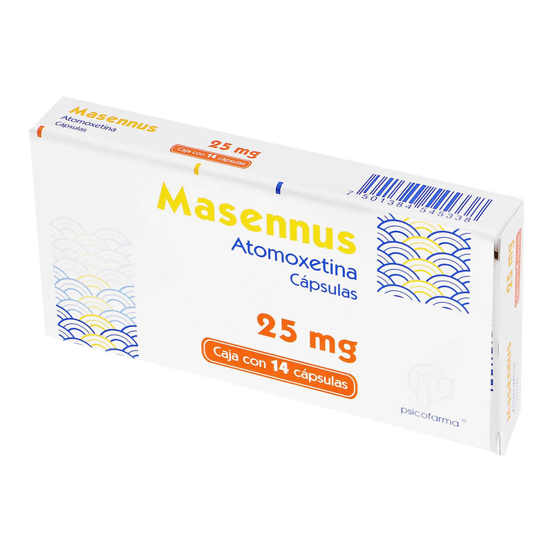 Masennus 25Mg Con 14 Capsulas (Atomoxetina) - WeCare Pharma