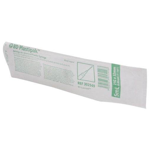 Jeringa 5Ml 21Gx32Mm Con 1 Pieza Plastipak - WeCare Pharma