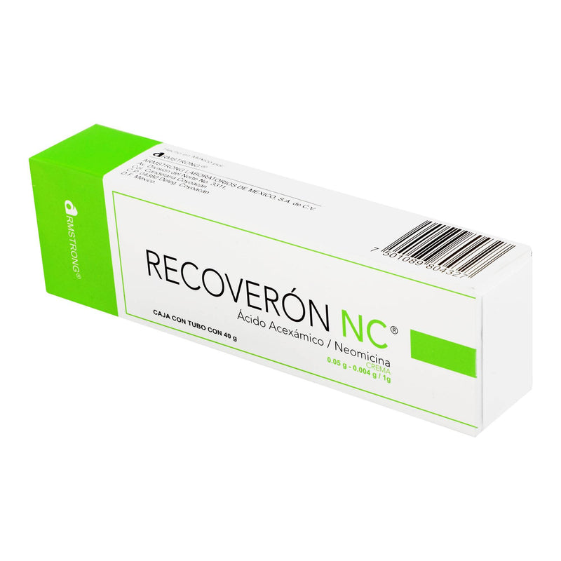 Recoveron Nc Crema 0.05G/0.004G/1G 40G (Acido Acexamico/Neomicina) - WeCare Pharma