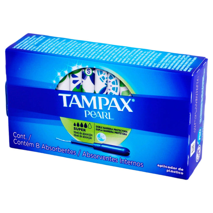 Tampones Tampax Pearl Super Con 8 - WeCare Pharma
