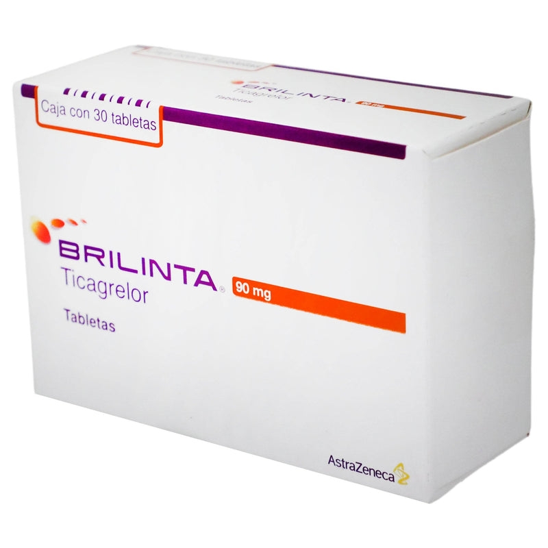 Brilinta 90Mg Con 30 Tabletas (Ticagrelor) - WeCare Pharma