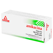 Amikacina 100Mg 2Ml Con 2 Amsa Ampulas - WeCare Pharma