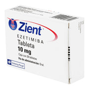 Zient 10Mg Con 28 Tabletas (Ezetimiba) - WeCare Pharma