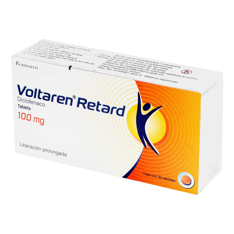 Voltaren Retard 100Mg Con 30 Tabletas (Diclofenaco) - WeCare Pharma