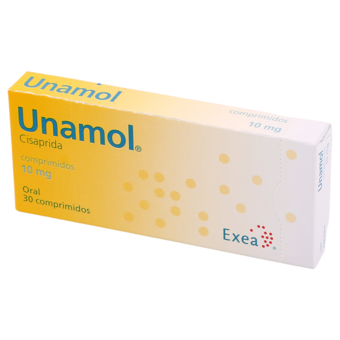 Unamol 10Mg Con 30 Comprimidos (Cisaprida) 4 - 7501314704712