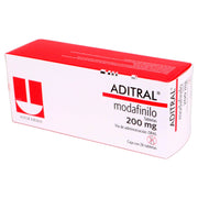 Aditral 200Mg Con 28 Tabletas (Modafilino) - WeCare Pharma