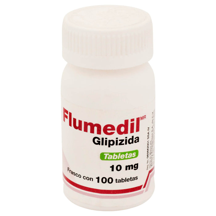 Flumedil (Glipizida) Tabletas 10Mg Con 100 - WeCare Pharma