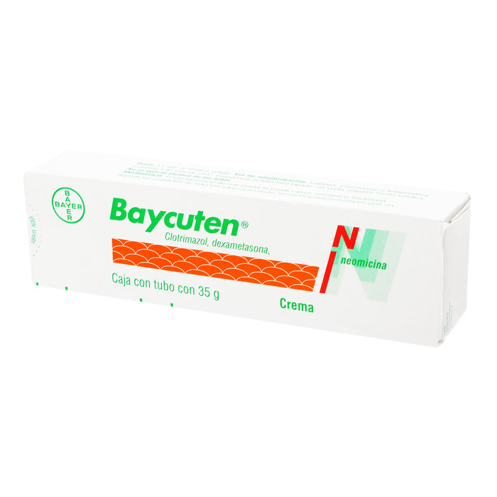 Baycuten Crema 1G/0.04G/100G 35G (Clotrimazol/Dexametasona) 3 - 7501318646360