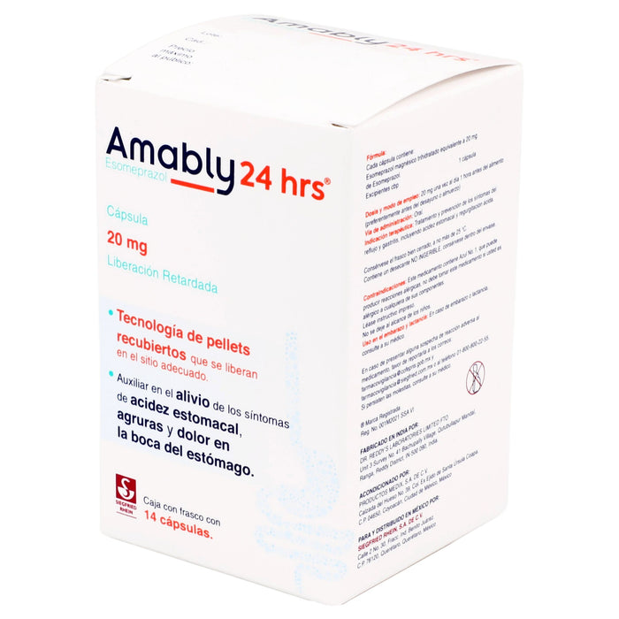 Amably 20Mg Con 14 Capsulas (Esomeprazol) 3 - 7501300421487