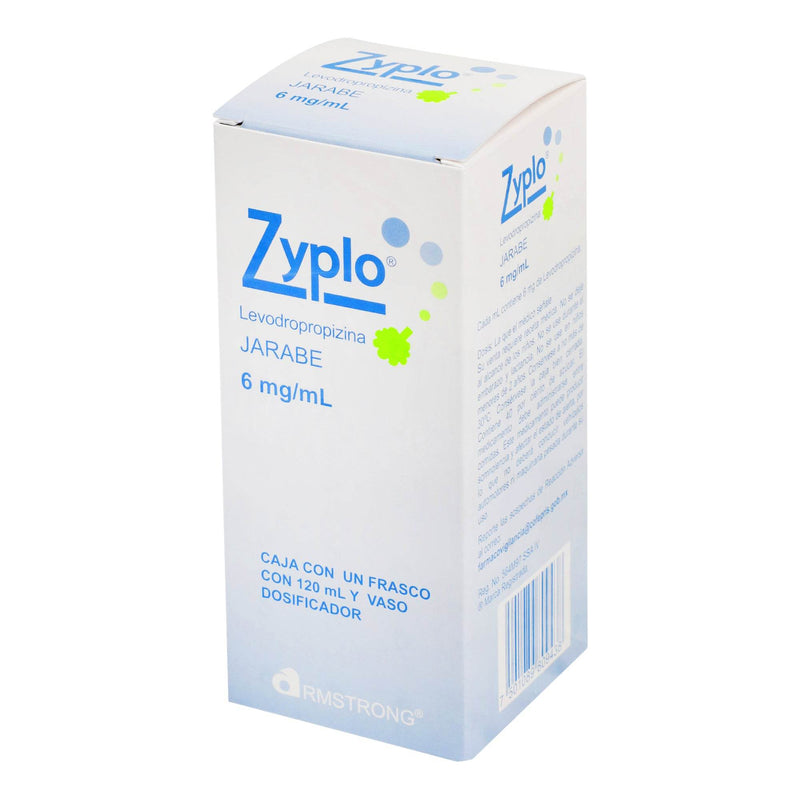 Zyplo Jarabe 60Mg/10Ml 120Ml (Levodropropizina) - WeCare Pharma