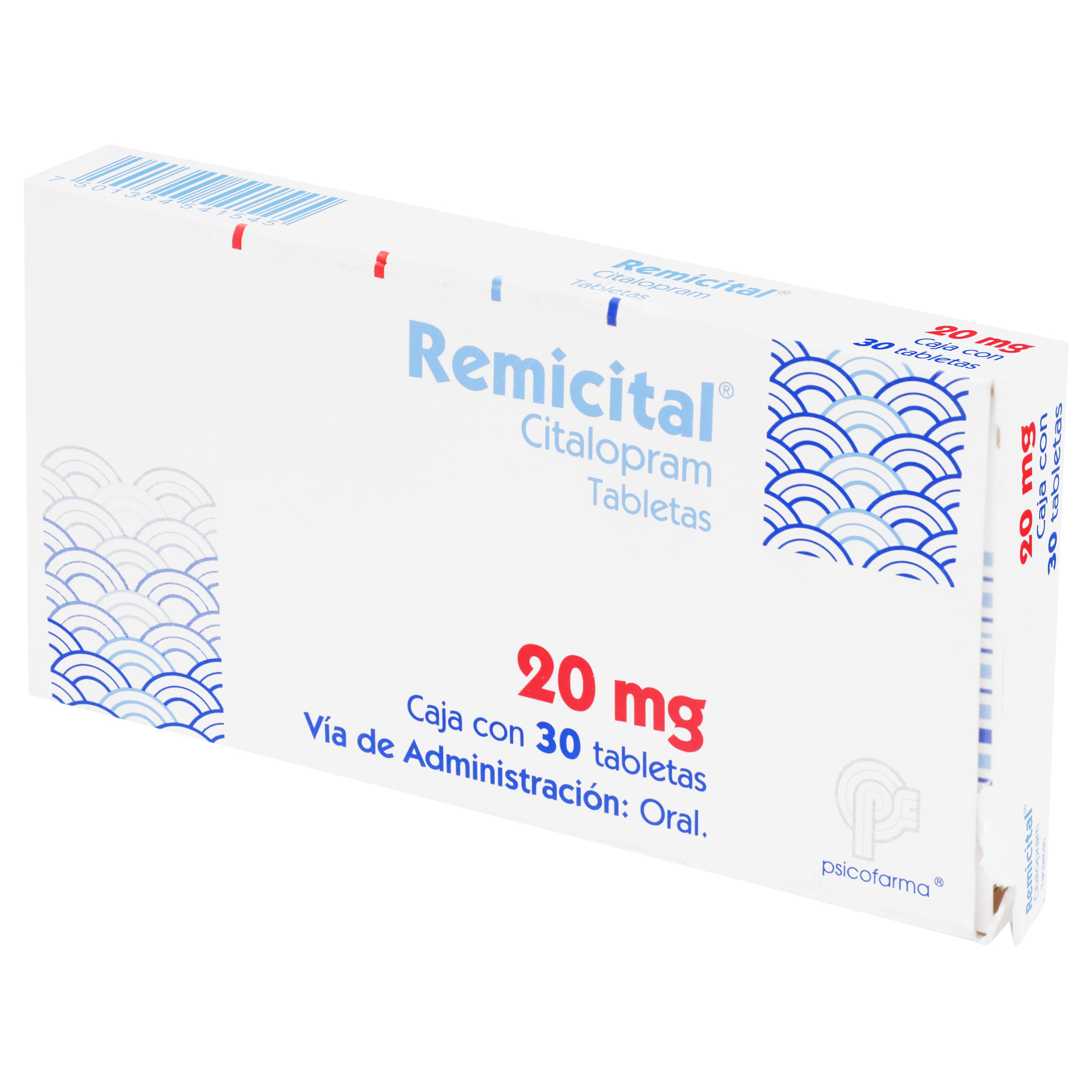 Remicital 20Mg Con 30 Tabletas (Citalopram) 4 - 7501384541545