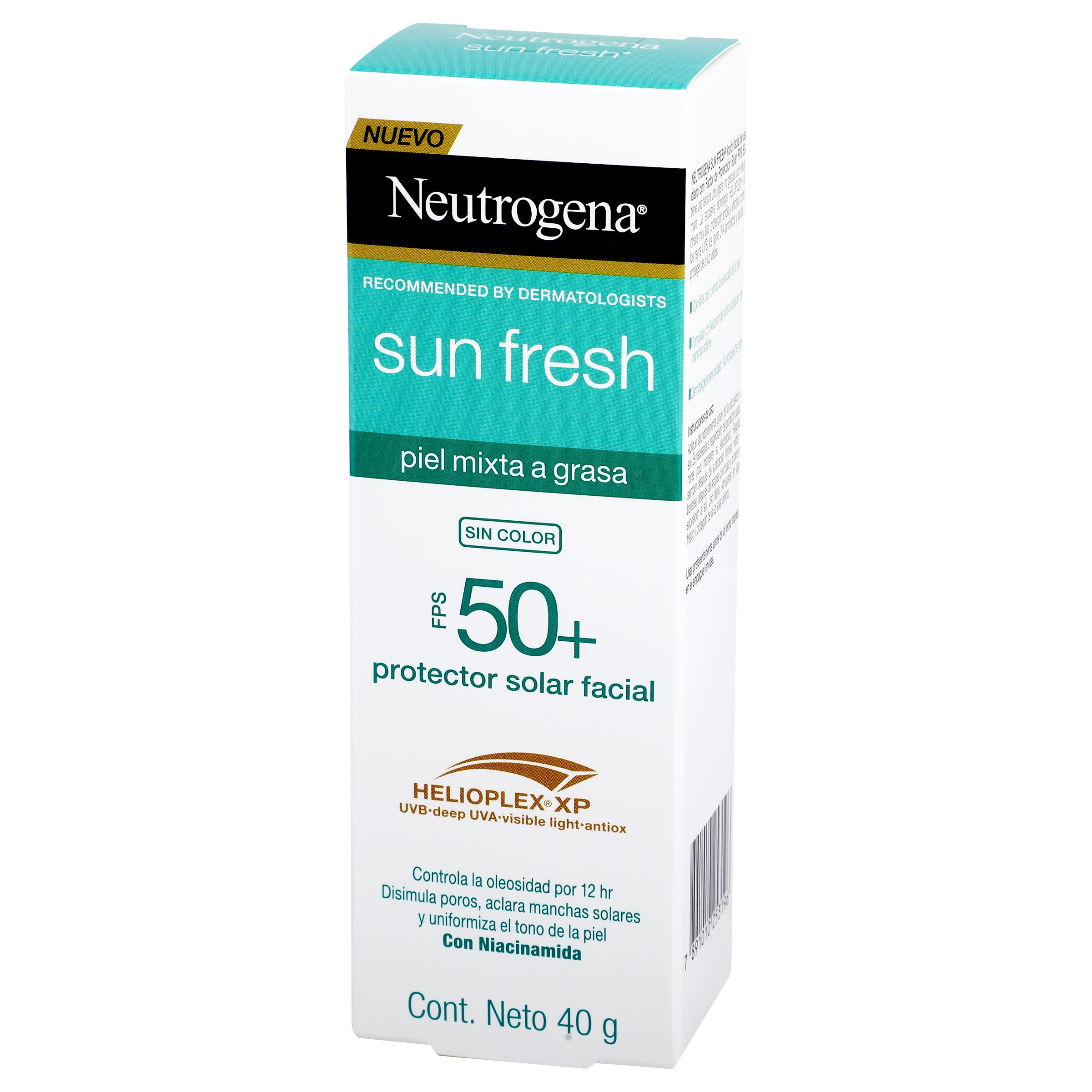 Neutrogena Bloqueador Sun Fresh Fps50 40G 3 - 7891010253196