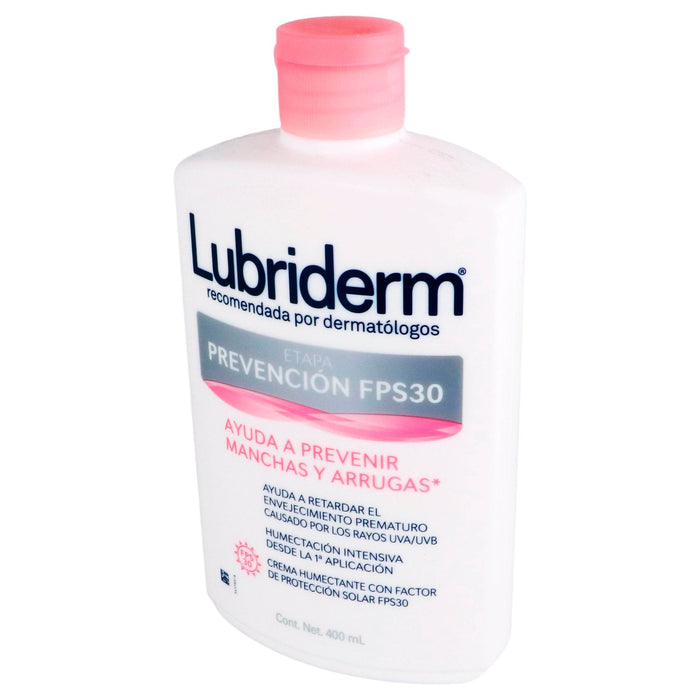 Lubriderm Prevencion Fps30 400Ml - WeCare Pharma
