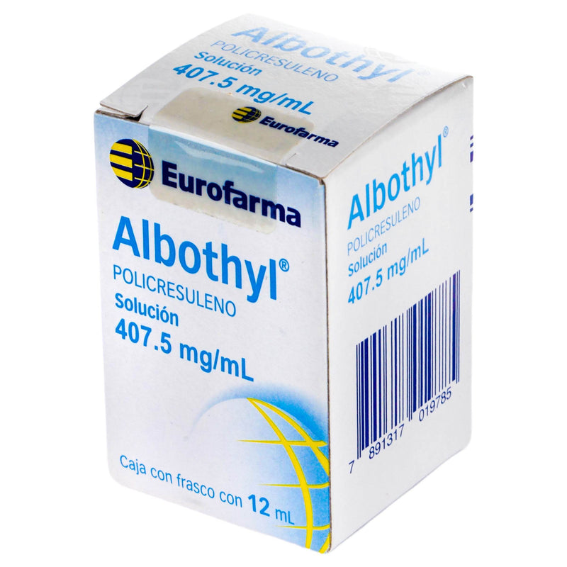 Albothyl Solución 407.5Mg 12Ml (Policresuleno) - WeCare Pharma