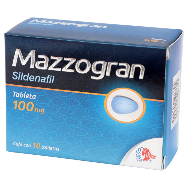 Mazzogran 100Mg Con 10 Tabletas (Sildenafil) - WeCare Pharma