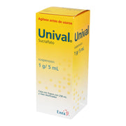 Unival Suspensión 1G/5Ml 230Ml (Sucralfato) - WeCare Pharma