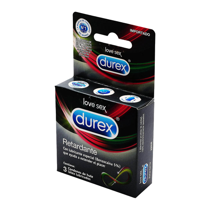 Durex Retardante Con 3 - WeCare Pharma