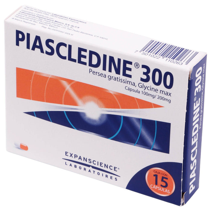 Piascledine 300 100Mg/200Mg Con 15 Capsulas (Persea Gratissima/Glycine) - WeCare Pharma