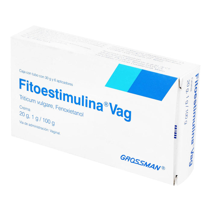 Fitoestimulina Vag Crema 20G/1G/100G Y 6 Aplicadores 30G (Triticum Vulgare/Fenoxietanol) - WeCare Pharma