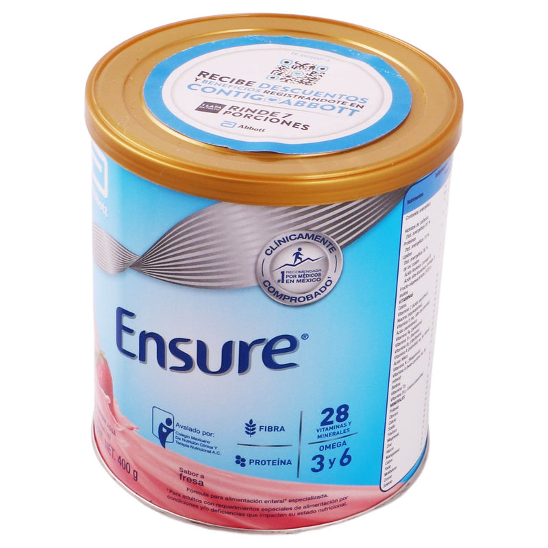 Ensure Polvo 400G Fresa (Suplemento Alimenticio) - WeCare Pharma