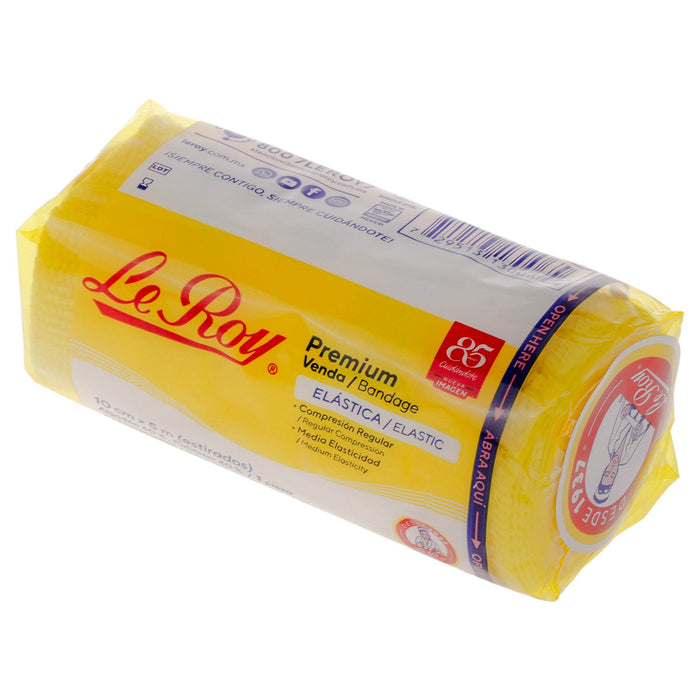 Venda Elástica 10Cm Leroy - WeCare Pharma