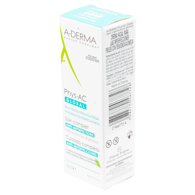 A-Derma Phys Ac Anti-Imperfecciones 40Ml - WeCare Pharma